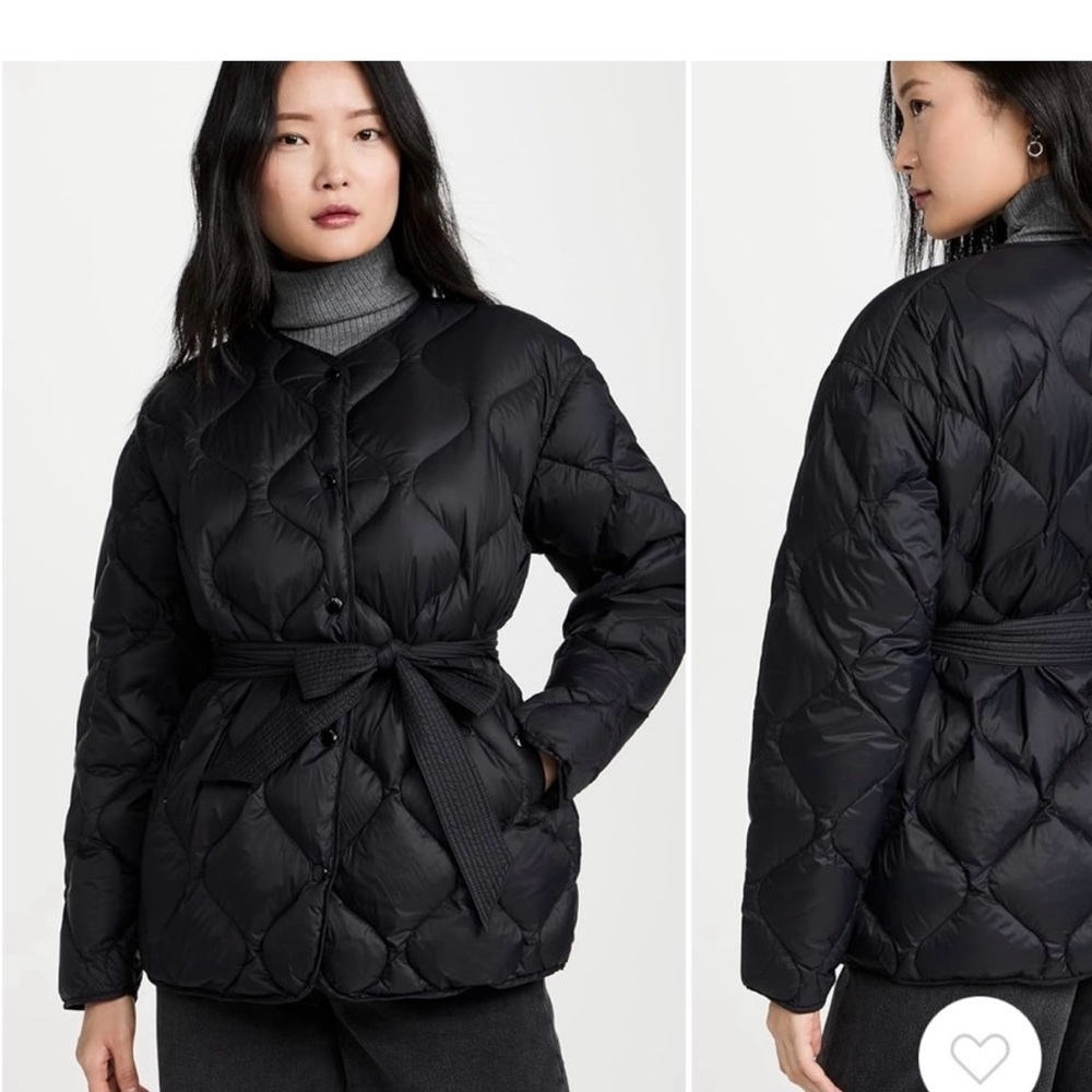 Rag & Bone Nylon Jacket with belt 
Chic puffer for fall/winter.